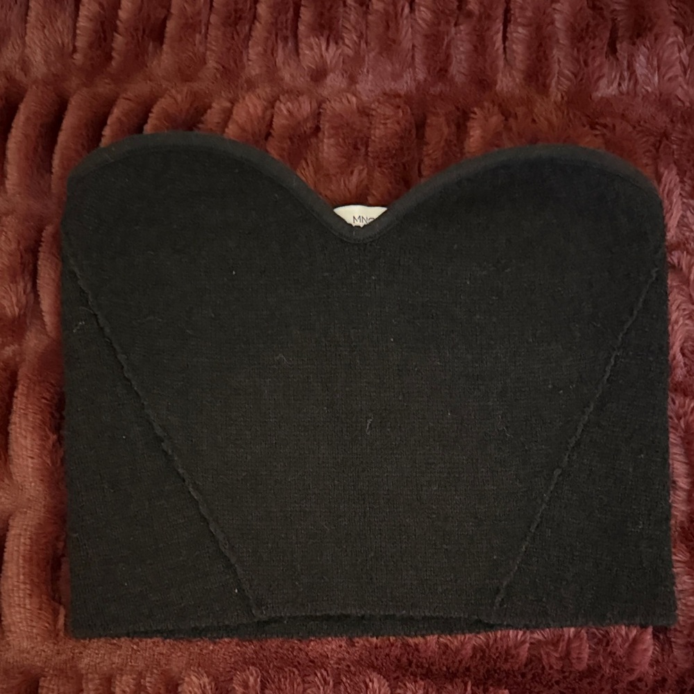 Mango sweater material tube top